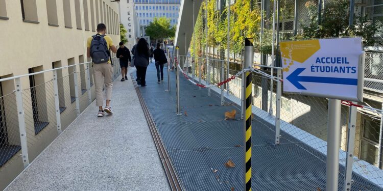 Journée d'accueil sur le campus d'Aix-en-Provence (Crédit Gomet'/GG)