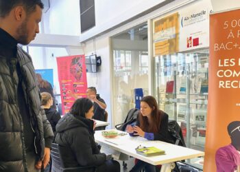Rencontres entre les étudiants d'AMU et les entreprises