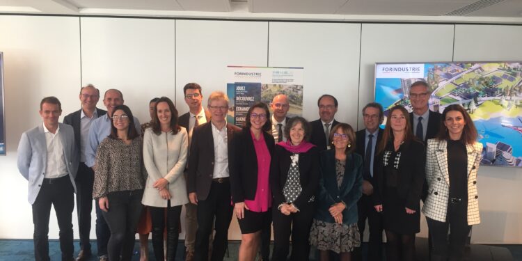 Les organisateurs de la 7e édition de Forindustrie (Crédit Lisa Défossez)