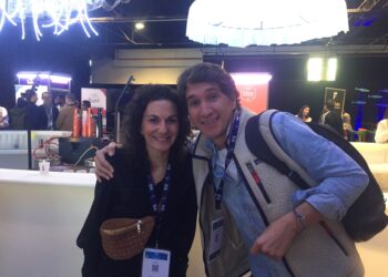 Tania Da Cunha Faria, directrice de Manine et Benoît Lecat, président de Candide (Crédit LD)