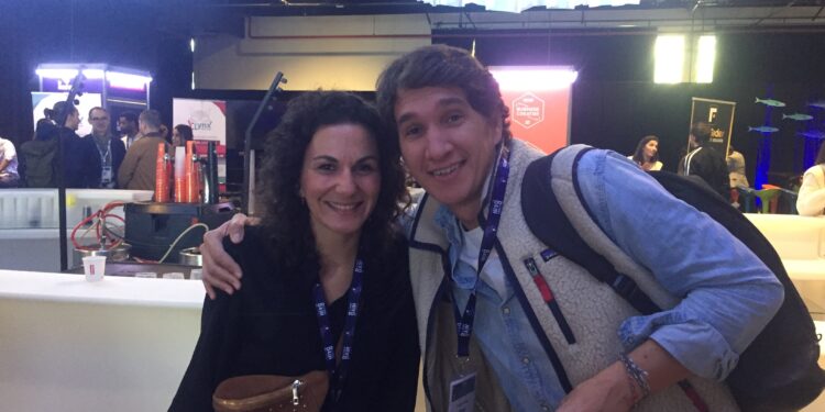 Tania Da Cunha Faria, directrice de Manine et Benoît Lecat, président de Candide (Crédit LD)