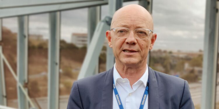 Fabrice Coquio, le président France de Digital Realty (crédit : RL)