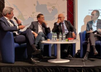 De gauche à droite, Jean-Michel Diaz, Vincent Leroux, Régis Passerieux et Bruno Roche (crédit : RL)