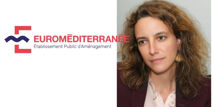 Aurélie Cousi, nouvelle directrice générale d'Euroméditerranée (Crédit DR)
