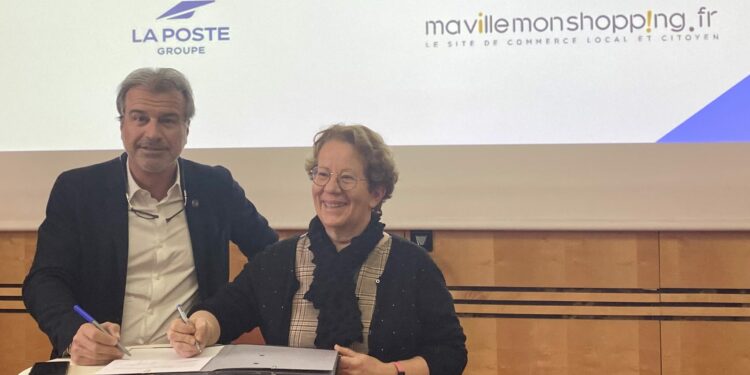 La Poste, application Ma Ville Mon Shopping