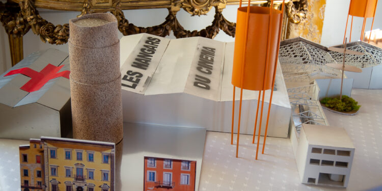 Illustration de la future base logistique pour les tournages de cinéma (Crédit Gomet'/JYD)