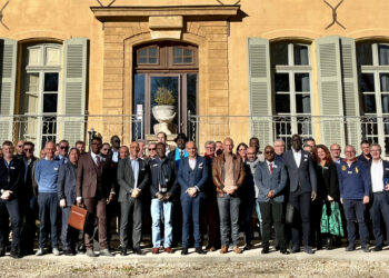 Les membres d'Africalink réunis au Tholonet (Crédit DR)