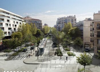 tramway place du 4 septembre Catalans