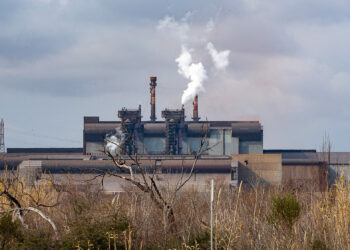 ArcelorMittal Fos (crédit : JYD Gomet')