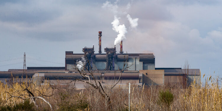 ArcelorMittal Fos (crédit : JYD Gomet')