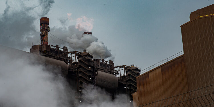 ArcelorMittal Fos (crédit : JYD Gomet')