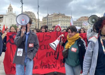 Manifestation à Marseille le 23 mars