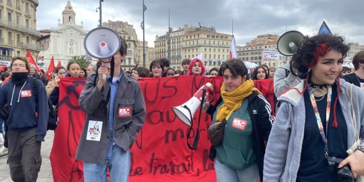 Manifestation à Marseille le 23 mars