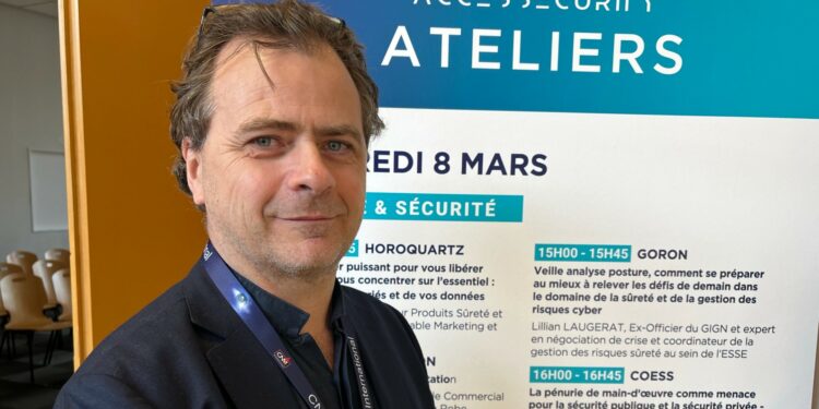 Nicolas Gleizal, le directeur général du cabinet de conseils en sécurité Sur&tis (Crédit Gomet'/JFE)