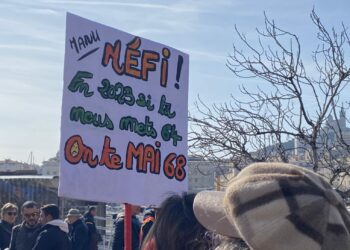 Grève du 23 mars à Marseille