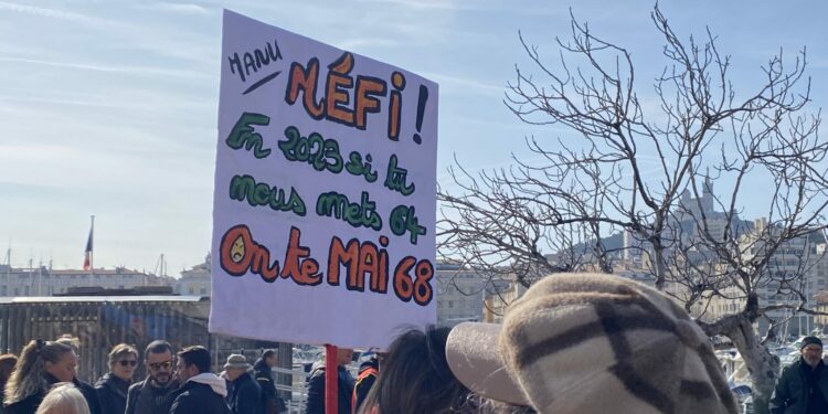 Grève du 23 mars à Marseille