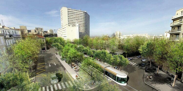 Tramway des Catalans