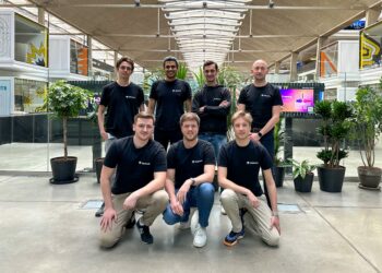 L'équipe Bitstack à Station F en 2023 (archives, crédit DR)