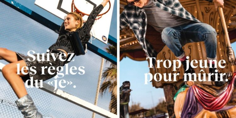 La dernière campagne de Kaporal fin 2022 : "Sortez du rang" (Crédit Kaporal)