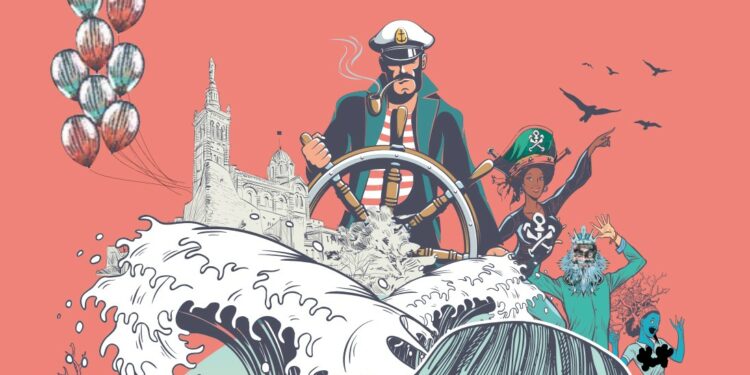 Le carnaval à l'assaut de Marseille (Crédit : Ville de Marseille)