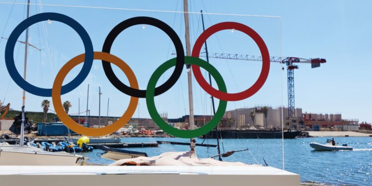 Travaux de la Marina Olympique