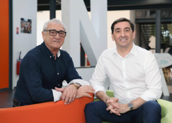 Roland Gomez, fondateur de Proman, et Roland Gomez, directeur général (crédit : Proman)