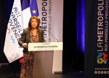 Martine Vassal, mardi 23 mai (Crédit RL)