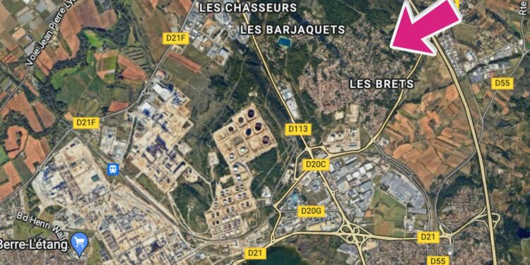 Crédit : Google Map