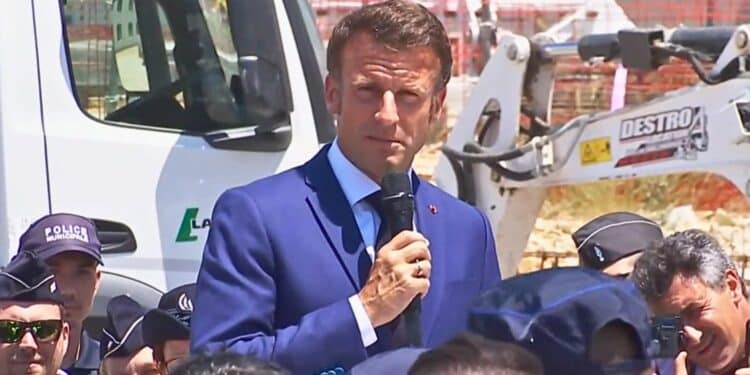 Macron Baumettes sécurité