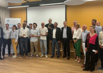 Les participants à la finale de la 4e édition de l'appel à projets transition énergétique du Crédit Agricole Alpes Provence (Crédit DR)
