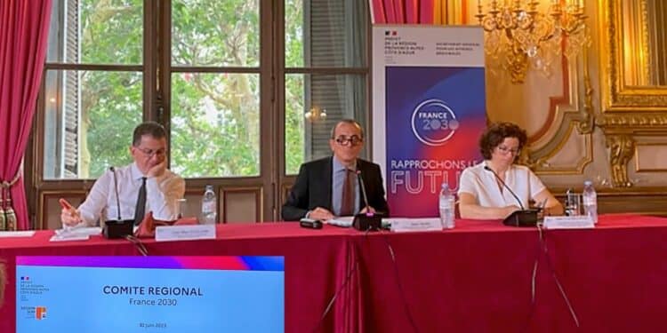 Le troisième comité de suivi régional France 2030 s'est tenu vendredi 30 juin en Préfecture (crédit : Medef Sud via Twitter)