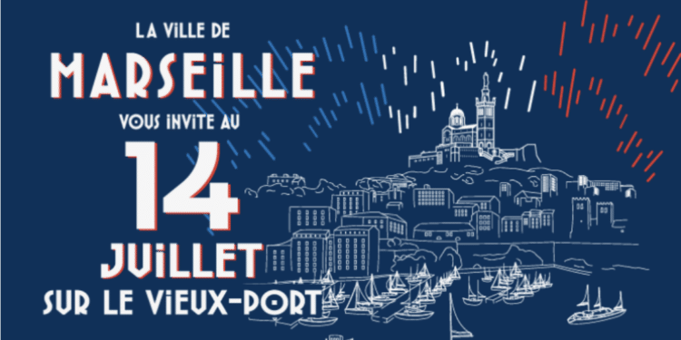 Feu d’artifice du 14-Juillet à Marseille à partir de 22h30 à 23h