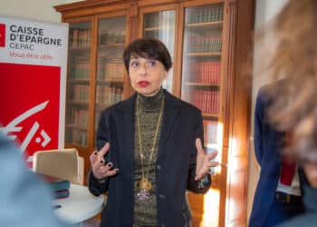 Christine Fabresse, la présidente du directoire de la Caisse d'épargne Cepac (crédit archives Gomet'/JYD)