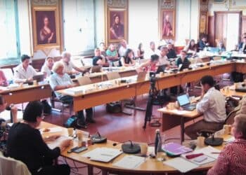 Le conseil municipal d'Aix s'est réuni vendredi 21 juillet (crédit : capture Aix ma ville)