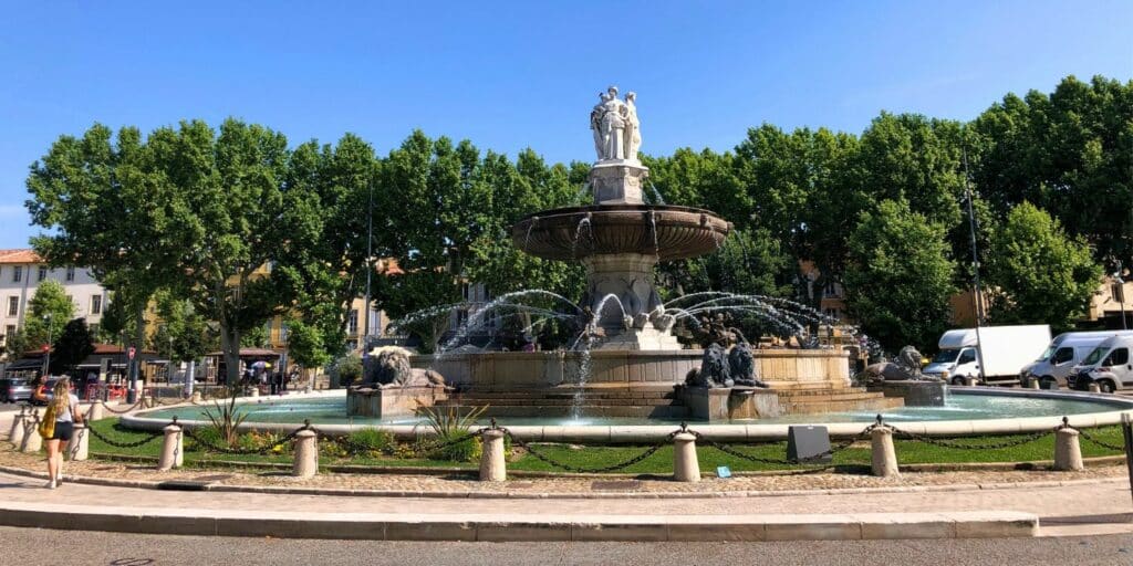 Aix-en-Provence, ville intermédiaire la plus verte de France selon Kermap (crédit : JFE / Gomet')