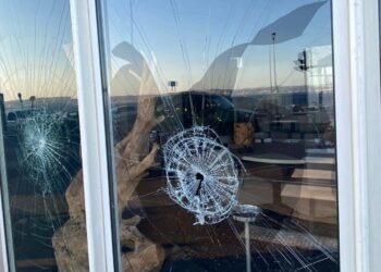 La vitrine du restaurant japonais Tabi a été vandalisée