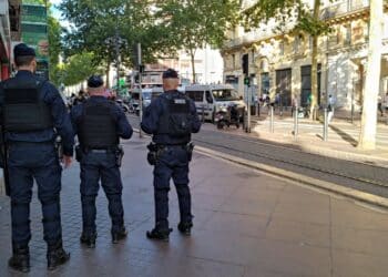 L'hyper-centre de Marseille reste sous sureveillance ce samedi 8 juillet (Crédit @PrefPolice13)