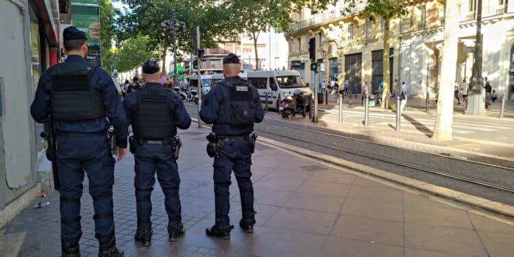L'hyper-centre de Marseille reste sous sureveillance ce samedi 8 juillet (Crédit @PrefPolice13)