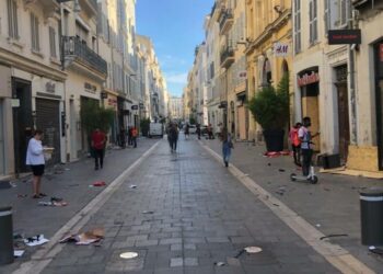 émeutes soldes Marseille