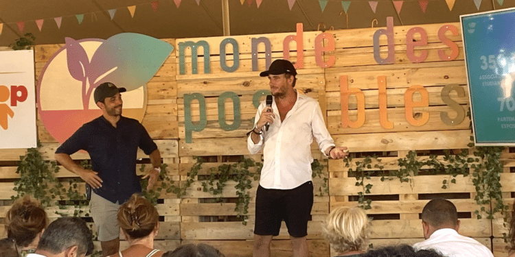 Les organisateurs du delta festival jeudi 24 août lors de la présentation de leur événement à la presse (Crédit MG)