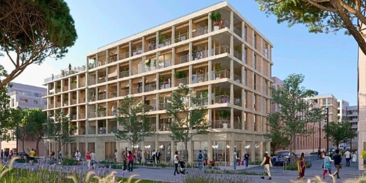 Le projet Cazemajou 04, porté par Nexity, a obtenu un financement du fonds vert (crédit : Nexity)
