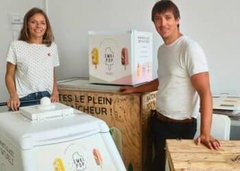 Emeline Lallemand et Guillaume Bacqueville, les fondateurs d'Emki Pop (crédit : JRG / Gomet')