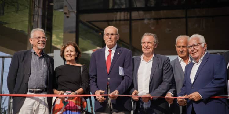 oulon, 30 août 2023, inauguration du club house du campus RCT