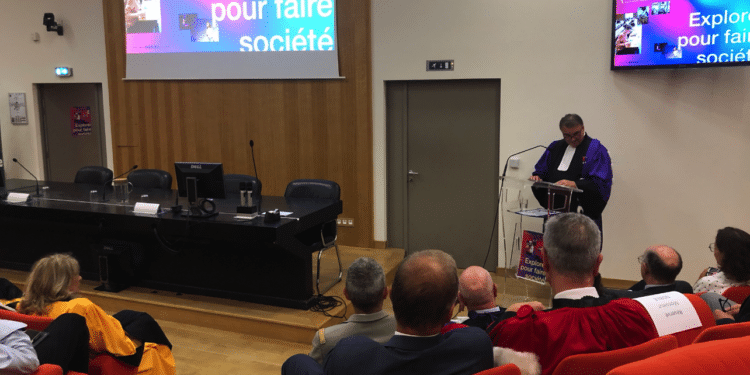 Eric Berton jeudi 14 septembre 2023 au siège d'AMU (crédit photo Gomet'/JFE)