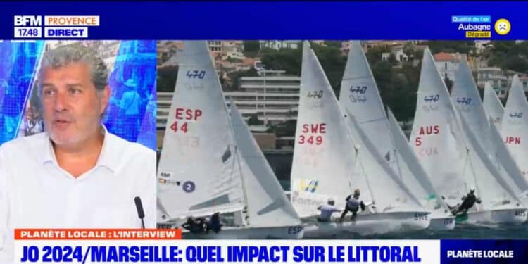Hervé Menchon est l'invité de l'émission du 25 septembre sur Planète locale (crédit: BFM Marseille Provence)
