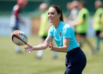 Kate Middleton est la marraine Rugby Football Union, la fédération de rugby anglaise (crédit : Dans le boudoir de Kate Middleton)