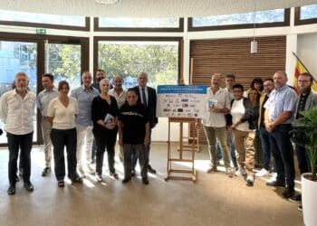 Les acteurs du numérique réunis à la mairie de Miramas vendredi 1er septembre 2023 (Crédit Marion Bouillet - Ville de Miramas)