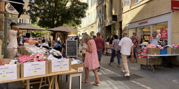grandre braderie d'Aix-en-Provence
