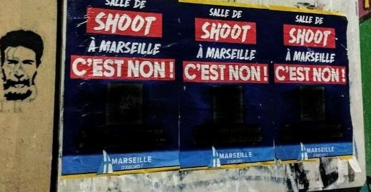 L'opposition de droite de Marseille contre l'emplacement de la salle de shoot (HSA) dans le 4e arrondissement