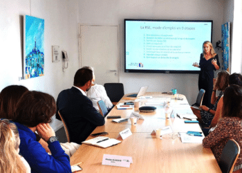 Atelier sur la Responsabilité Sociétale et Environnementale des Entreprises animé par Silvia Randon de la Team web (Crédit DR),